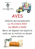 Ramassage des Encombrants                              